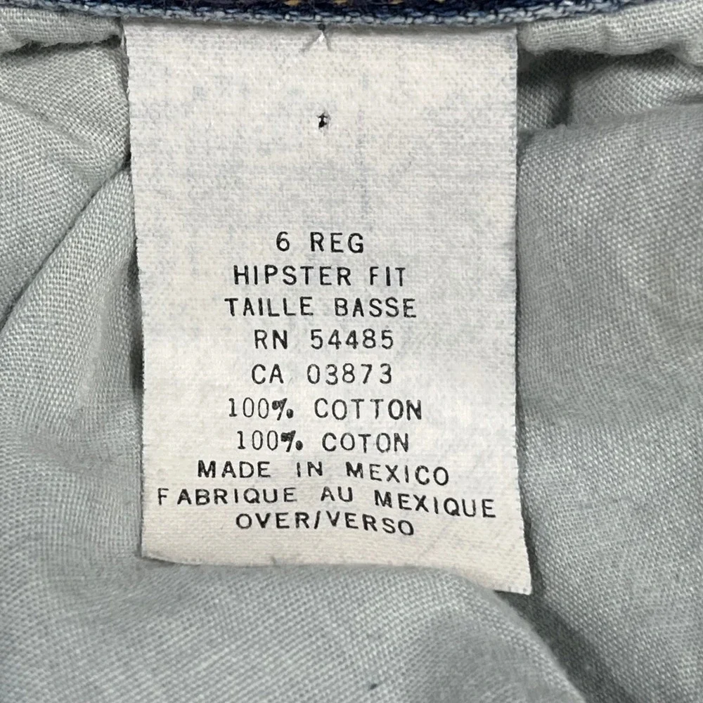 American Eagle Retro 70s Hipster Flare Jeans Womens 6Y2K Low‎ Rise Bell Bottoms